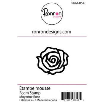 RONRON DESIGNS RONRON DESIGNS MOYENNE ROSE FOAM STAMP