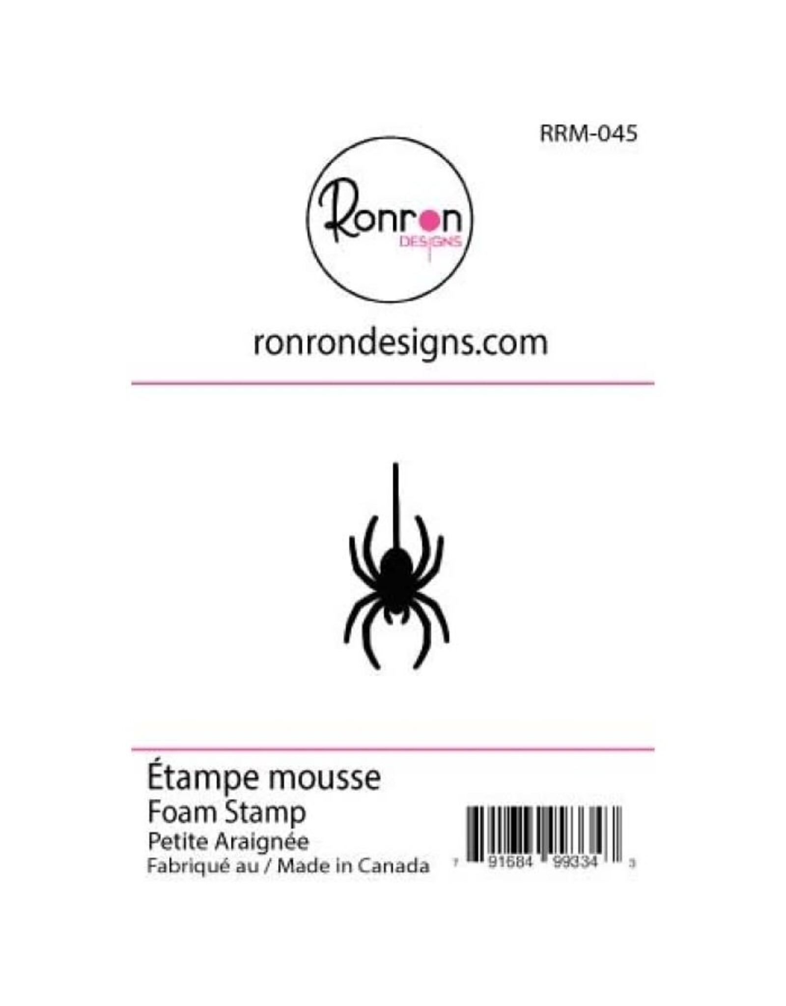 RONRON DESIGNS RONRON DESIGNS PETITE ARAIGNÉE FOAM STAMP