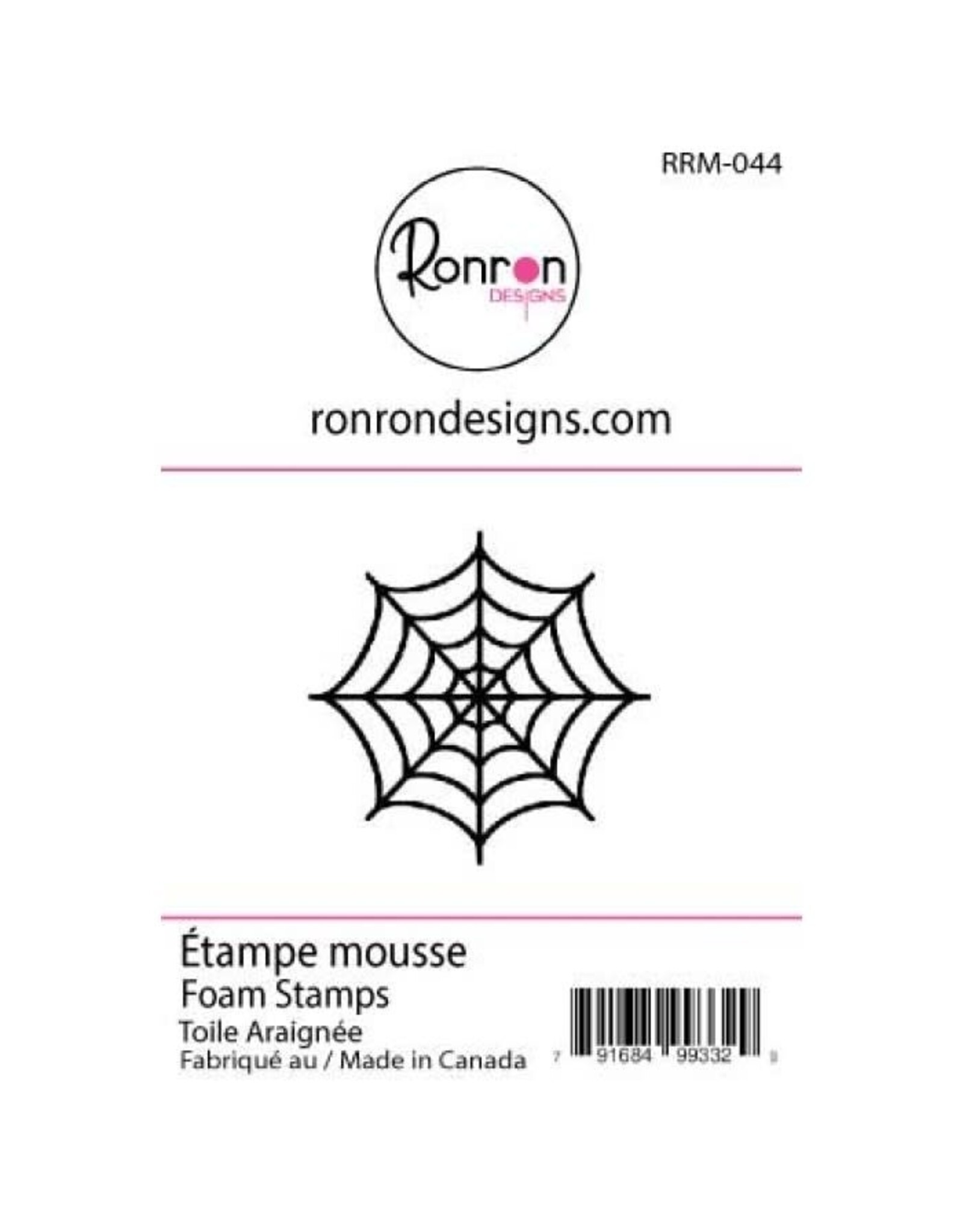 RONRON DESIGNS RONRON DESIGNS TOILE ARAIGNÉE FOAM STAMP