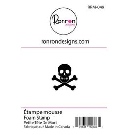 RONRON DESIGNS RONRON DESIGNS PETITE TÊTE DE MORT FOAM STAMP