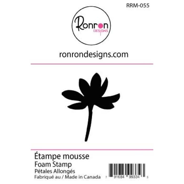 RONRON DESIGNS RONRON DESIGNS PÉTALES ALLONGÉS FOAM STAMP