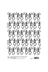RONRON DESIGNS RONRON DESIGNS FOND SQUELETTIQUE RICE PAPER