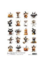 RONRON DESIGNS RONRON DESIGNS HALLOWEEN ATC RICE PAPER
