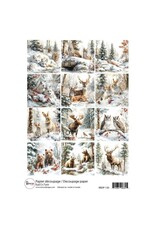 RONRON DESIGNS RONRON DESIGNS NOËL EN FÔRET RICE PAPER