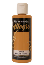 STAMPERIA STAMPERIA ALLEGRO PAINT 60ML COOKIE