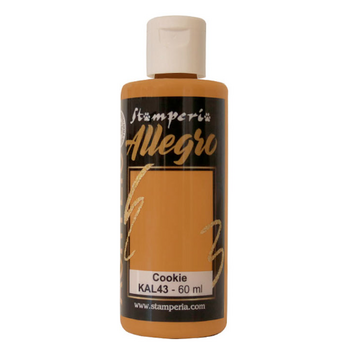 STAMPERIA STAMPERIA ALLEGRO PAINT 60ML COOKIE