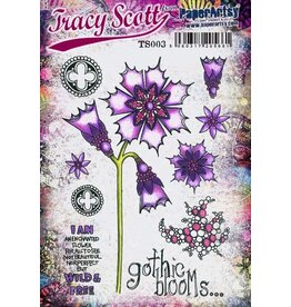 PAPER ARTSY PAPER ARTSY TRACY SCOTT TS003 CLING STAMP SET