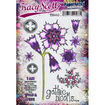 PAPER ARTSY PAPER ARTSY TRACY SCOTT TS003 CLING STAMP SET