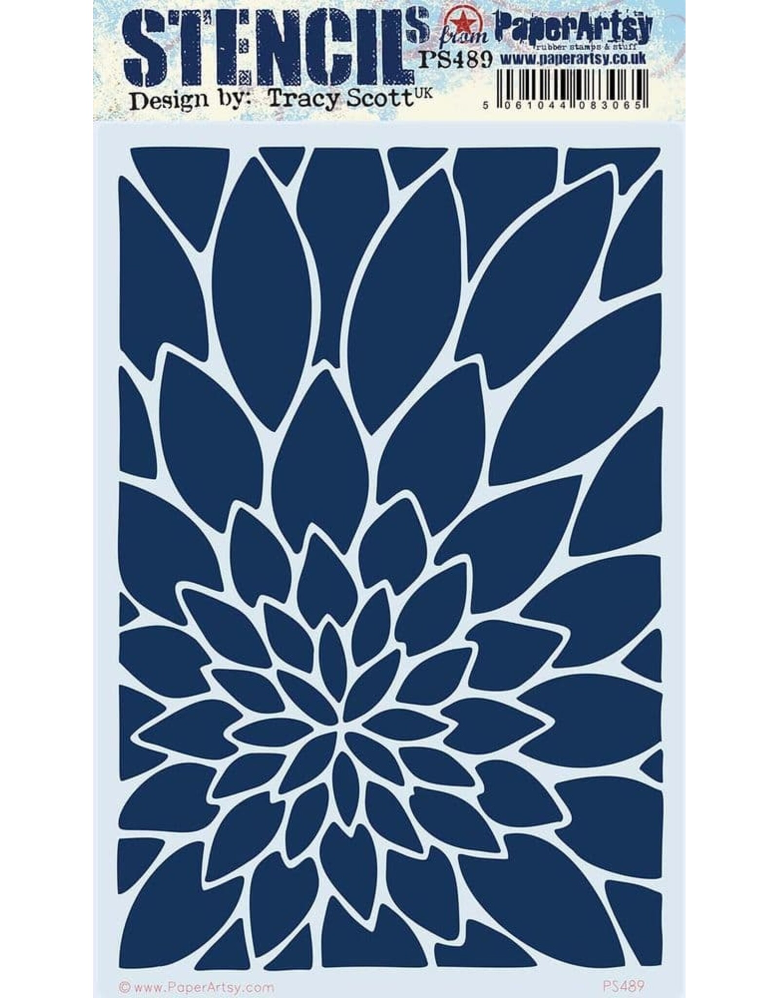 PAPER ARTSY PAPER ARTSY TRACY SCOTT PS489 STENCIL