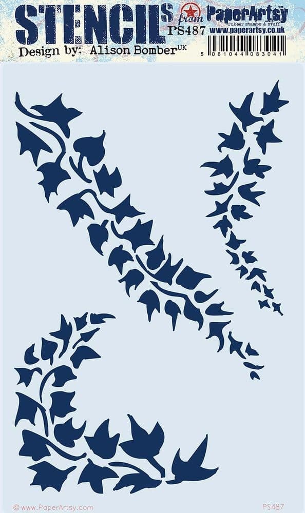 PAPER ARTSY PAPER ARTSY ALISON BOMBER PS487 STENCIL