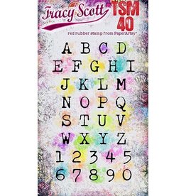 PAPER ARTSY PAPER ARTSY TRACY SCOTT TSM40 MINI CLING STAMP SET