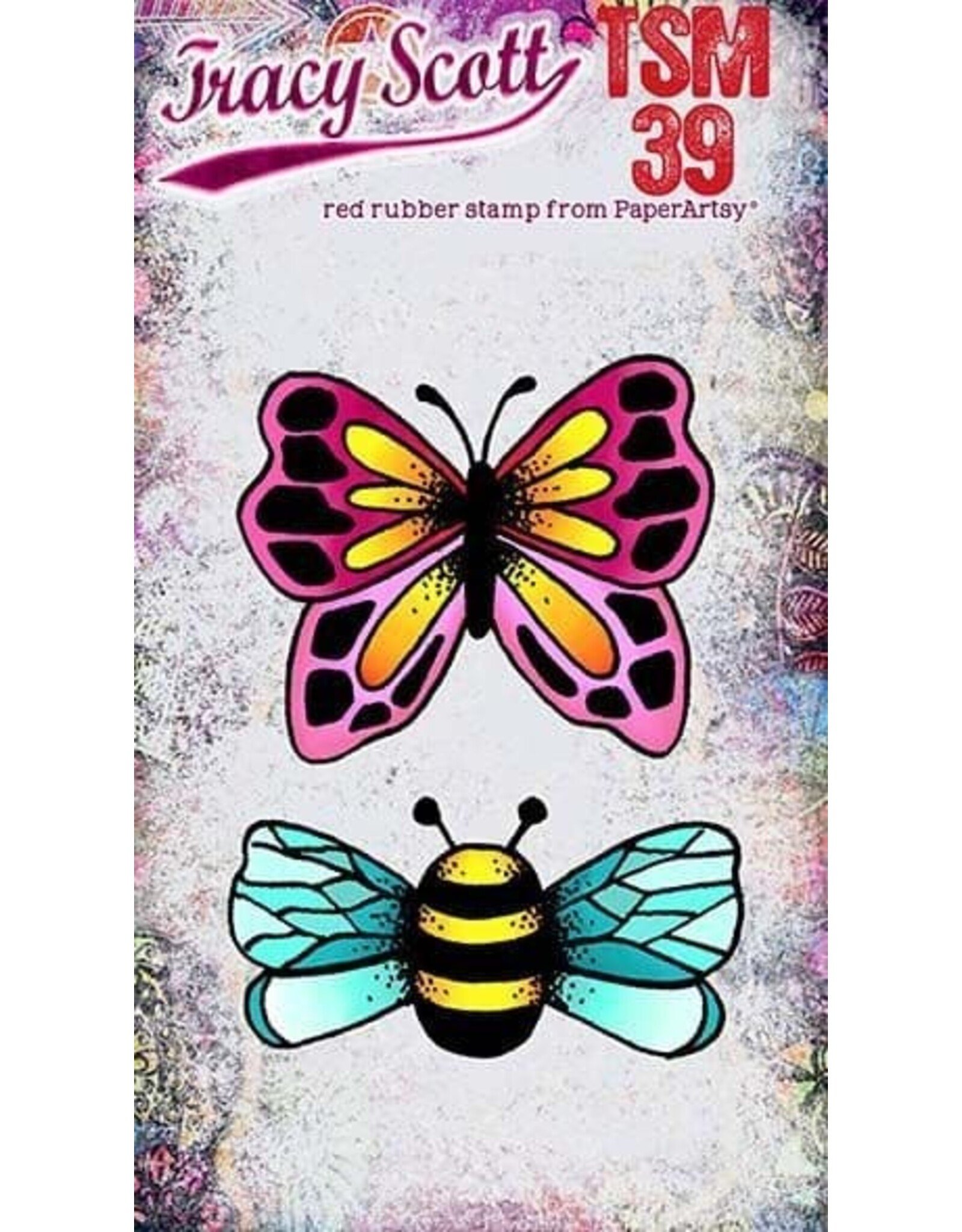 PAPER ARTSY PAPER ARTSY TRACY SCOTT TSM39 MINI CLING STAMP SET