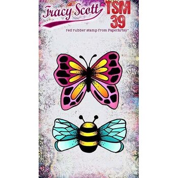 PAPER ARTSY PAPER ARTSY TRACY SCOTT TSM39 MINI CLING STAMP SET