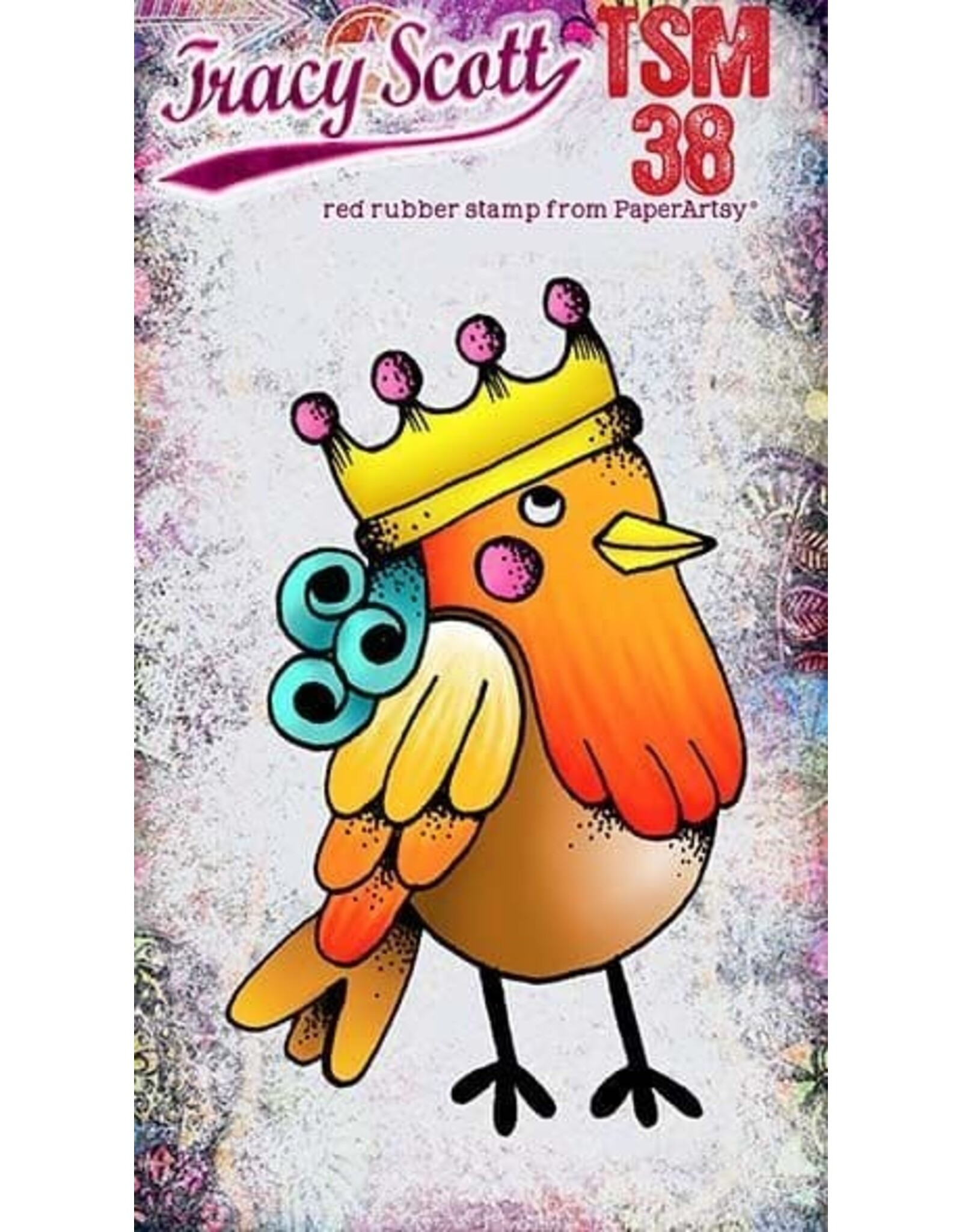 PAPER ARTSY PAPER ARTSY TRACY SCOTT TSM38 MINI CLING STAMP