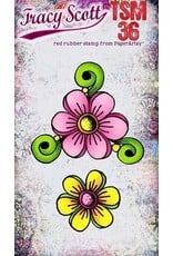 PAPER ARTSY PAPER ARTSY TRACY SCOTT TSM36 MINI CLING STAMP SET