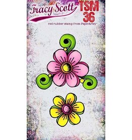 PAPER ARTSY PAPER ARTSY TRACY SCOTT TSM36 MINI CLING STAMP SET