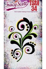 PAPER ARTSY PAPER ARTSY TRACY SCOTT TSM34 MINI CLING STAMP
