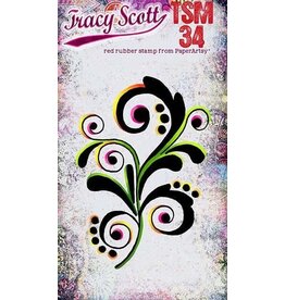 PAPER ARTSY PAPER ARTSY TRACY SCOTT TSM34 MINI CLING STAMP