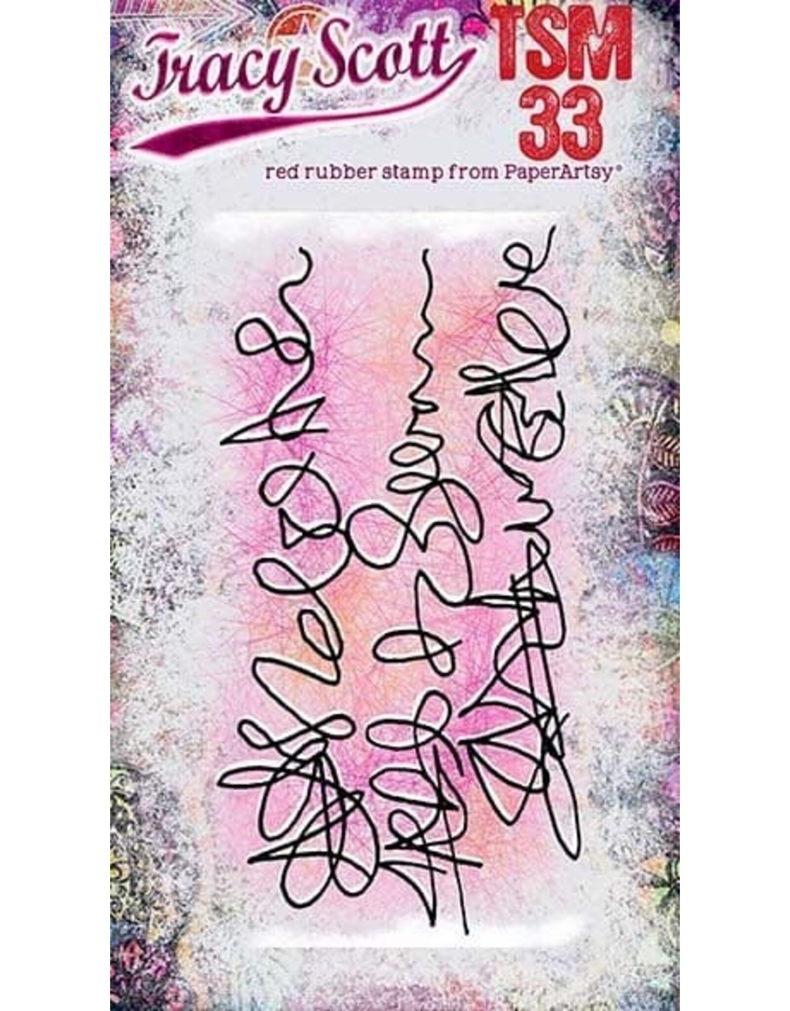 PAPER ARTSY PAPER ARTSY TRACY SCOTT TSM33 MINI CLING STAMP