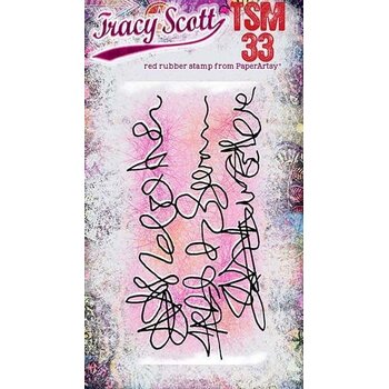 PAPER ARTSY PAPER ARTSY TRACY SCOTT TSM33 MINI CLING STAMP