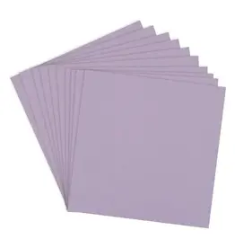 SPELLBINDERS SPELLBINDERS LAVENDER COLORWHEEL CARDSTOCK 12x12 10/PK
