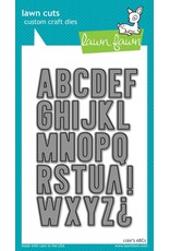 LAWN FAWN LAWN FAWN COLE'S ABCS DIE SET