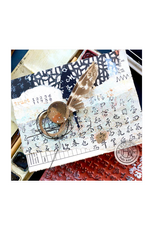 HERO ARTS HERO ARTS CALLIGRAPHY BOLD PRINTS 6x6 CLING STAMP