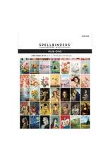 SPELLBINDERS SPELLBINDERS CLEAR SEAL MAKER TOOL COLLECTION LITTLE WORKS RUB-ON TRANSFERS