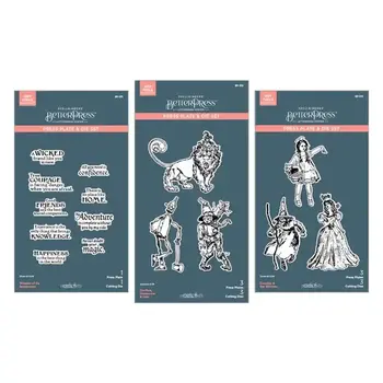 SPELLBINDERS SPELLBINDERS GRAPHIC 45 BETTERPRESS WONDER OF OZ COLLECTION PRESS PLATES & DIE SET BUNDLE