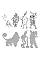 SPELLBINDERS SPELLBINDERS GRAPHIC 45 BETTERPRESS WONDER OF OZ COLLECTION PRESS PLATES & DIE SET BUNDLE
