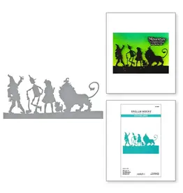 SPELLBINDERS SPELLBINDERS GRAPHIC 45 WONDER OF OZ COLLECTION WONDER OF OZ SILHOUETTE ETCHED DIE