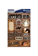 REMINISCE REMINISCE SIGNATURE SERIES HORSES DIE-CUT STICKERS