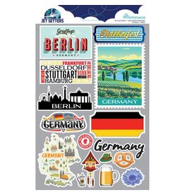 REMINISCE REMINISCE JET SETTERS GERMANY 3.0 3D STICKERS