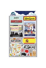 REMINISCE REMINISCE JET SETTERS SPAIN 3.0 3D STICKERS REMINISCE REMINISCE JET SETTERS SPAIN 3.0 3D STICKERS
