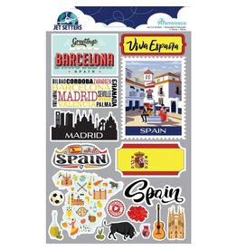 REMINISCE REMINISCE JET SETTERS SPAIN 3.0 3D STICKERS
