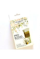 LISA HORTON CRAFTS LISA HORTON CRAFTS FLAT HEAD BLENDING BRUSHES 4/PK