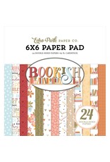 ECHO PARK PAPER ECHO PARK BOOKISH 6x6 PAPER PAD 24 SHEETS ECHO PARK PAPER ECHO PARK BOOKISH 6x6 PAPER PAD 24 SHEETS