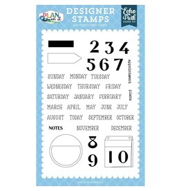 ECHO PARK PAPER ECHO PARK CALENDAR MEMO CLEAR STAMP SET