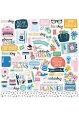 ECHO PARK PAPER ECHO PARK PLAN ON IT ELEMENTS 12x12 CARDSTOCK STICKERS ECHO PARK PAPER ECHO PARK PLAN ON IT ELEMENTS 12x12 CARDSTOCK STICKERS