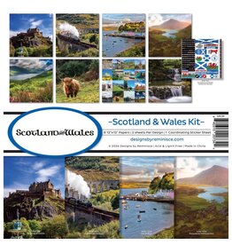 REMINISCE REMINISCE SCOTLAND AND WALES 12x12 COLLECTION KIT