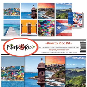 DESIGNS BY REMINISCE REMINISCE PUERTO RICO 12x12 COLLECTION KIT
