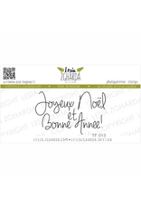 LESIA ZGHARDA DESIGN LESIA ZGHARDA DESIGN JOYEUX NOËL ET BONNE ANNÉE CLEAR STAMP