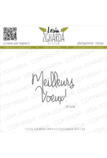 LESIA ZGHARDA DESIGN LESIA ZGHARDA DESIGN MEILLEURS VOEUX CLEAR STAMP