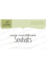 LESIA ZGHARDA DESIGN LESIA ZGHARDA DESIGN MES MEILLEURS SOUHAITS CLEAR STAMP