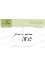 LESIA ZGHARDA DESIGN LESIA ZGHARDA DESIGN POUR MON AMIE CLEAR STAMP