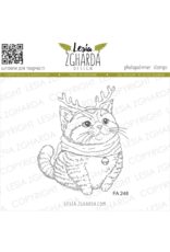 LESIA ZGHARDA DESIGN LESIA ZGHARDA DESIGN CHRISTMAS REINDEER CAT CLEAR STAMP LESIA ZGHARDA DESIGN LESIA ZGHARDA DESIGN CHRISTMAS REINDEER CAT CLEAR STAMP