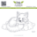 LESIA ZGHARDA DESIGN LESIA ZGHARDA DESIGN FOX CUB ON THE CLOUD CLEAR STAMP