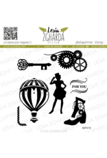 LESIA ZGHARDA DESIGN LESIA ZGHARDA DESIGN STEAMPUNK VINTAGE STYLE CLEAR STAMP SET LESIA ZGHARDA DESIGN LESIA ZGHARDA DESIGN STEAMPUNK VINTAGE STYLE CLEAR STAMP SET