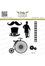 LESIA ZGHARDA DESIGN LESIA ZGHARDA DESIGN STEAMPUNK GENTLEMAN CLEAR STAMP SET LESIA ZGHARDA DESIGN LESIA ZGHARDA DESIGN STEAMPUNK GENTLEMAN CLEAR STAMP SET