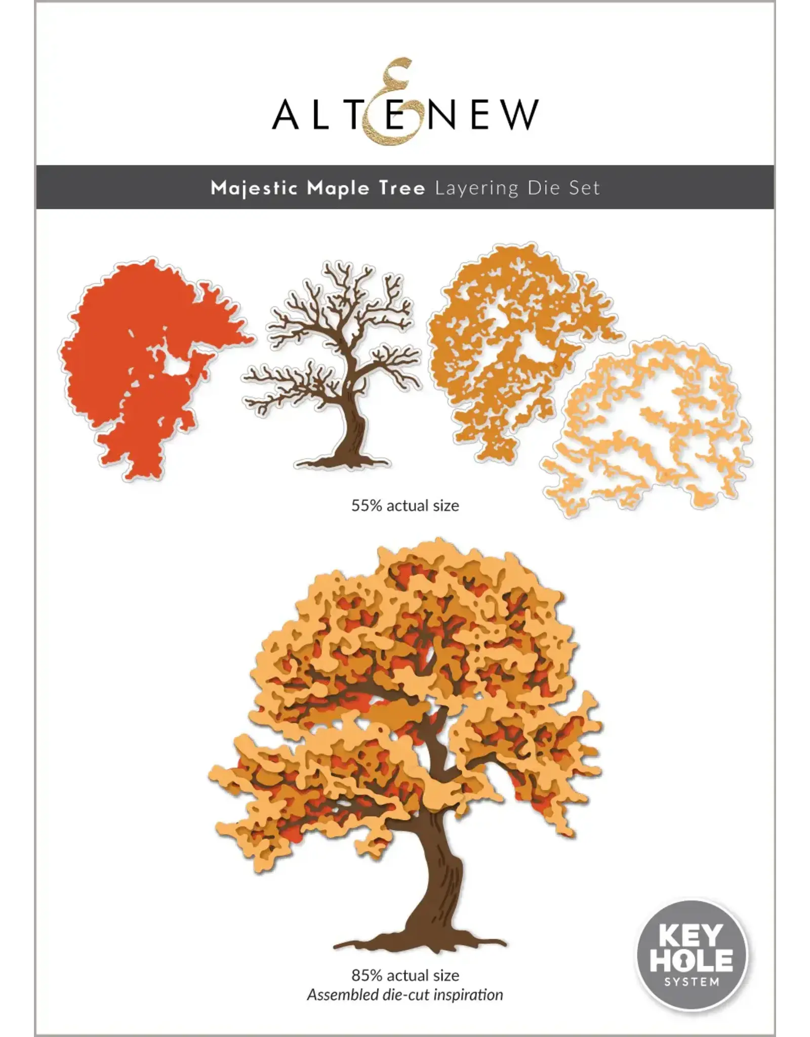 ALTENEW ALTENEW MAJESTIC MAPLE TREE LAYERING DIE SET